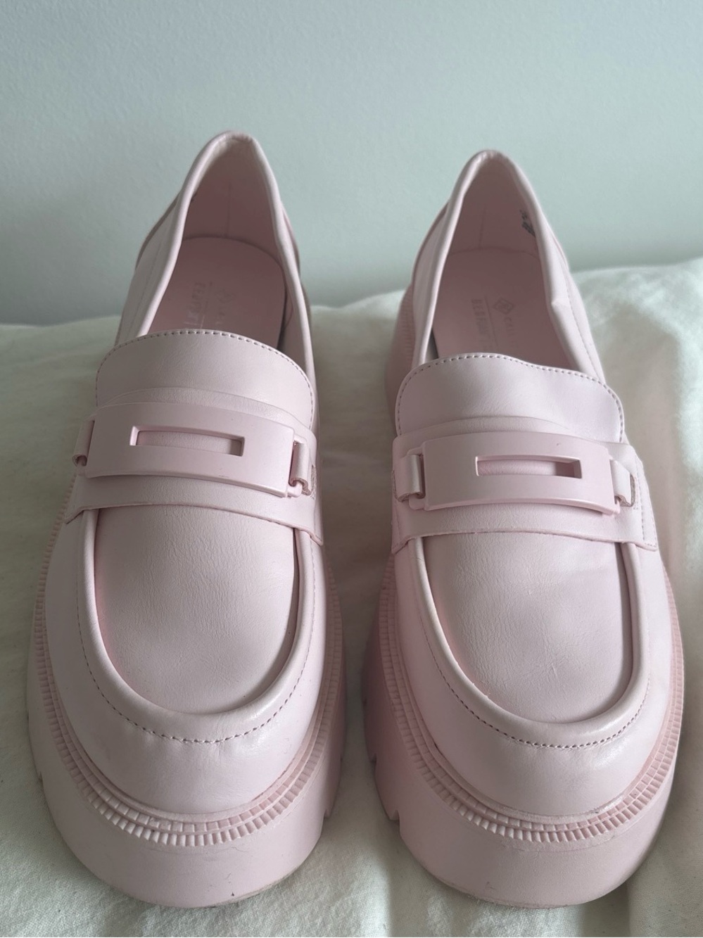 Women’s Pale Pink Loafers